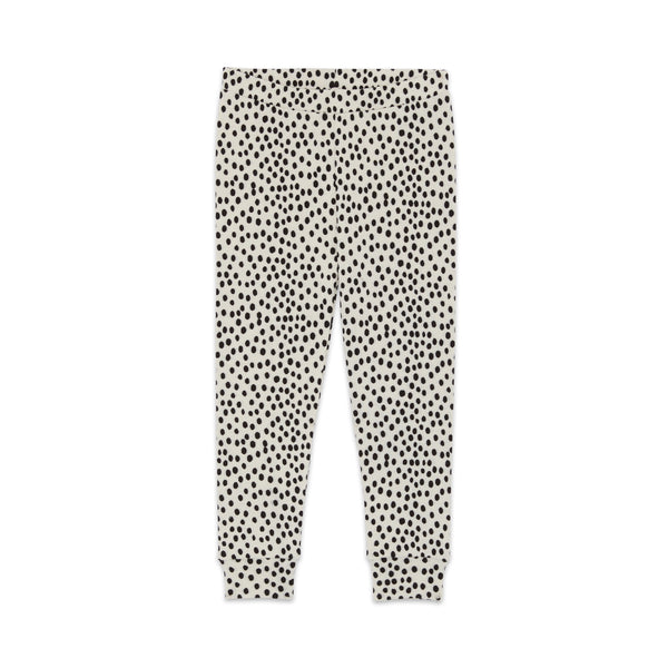 DOT RIB COTTON LEGGINGS