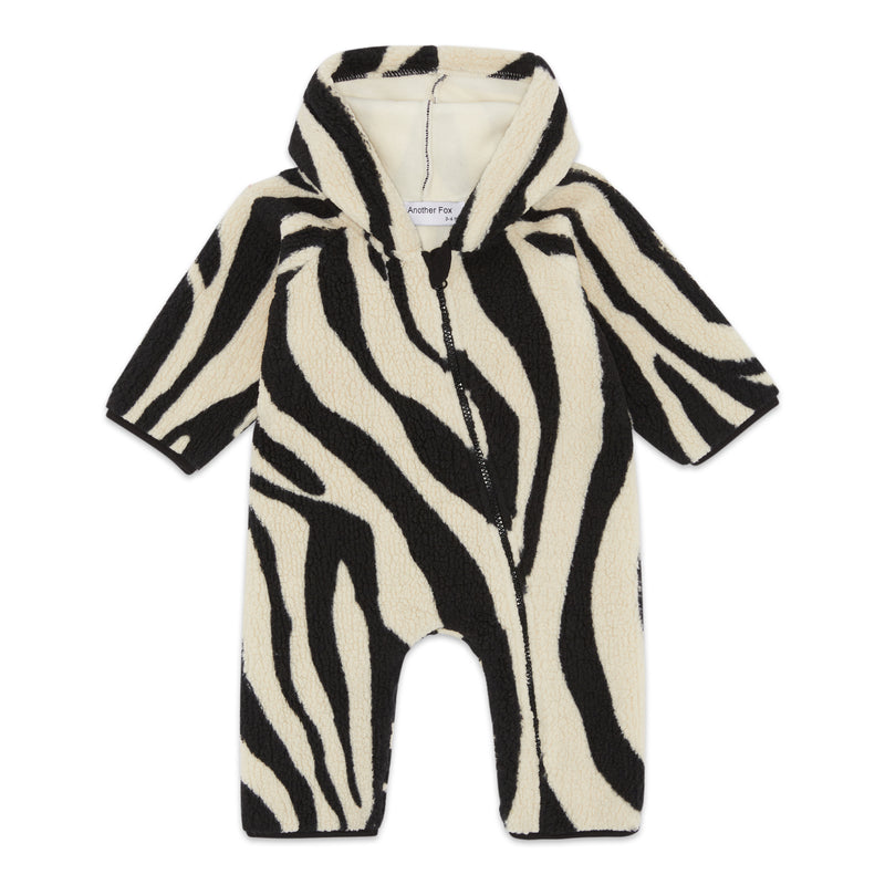 TIGER SHERPA BABY PRAMSUIT