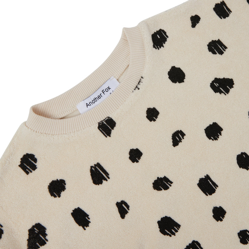 CHEETAH TERRY TOWEL TEE