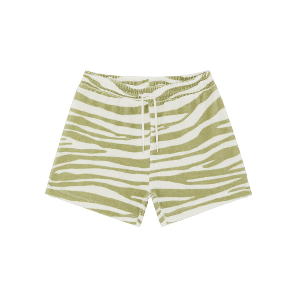 SAGE TIGER TERRY TOWEL SHORTS