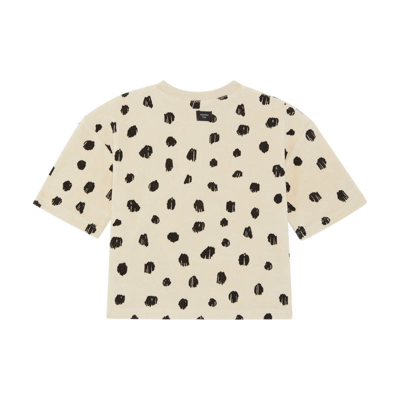 CHEETAH TERRY TOWEL TEE