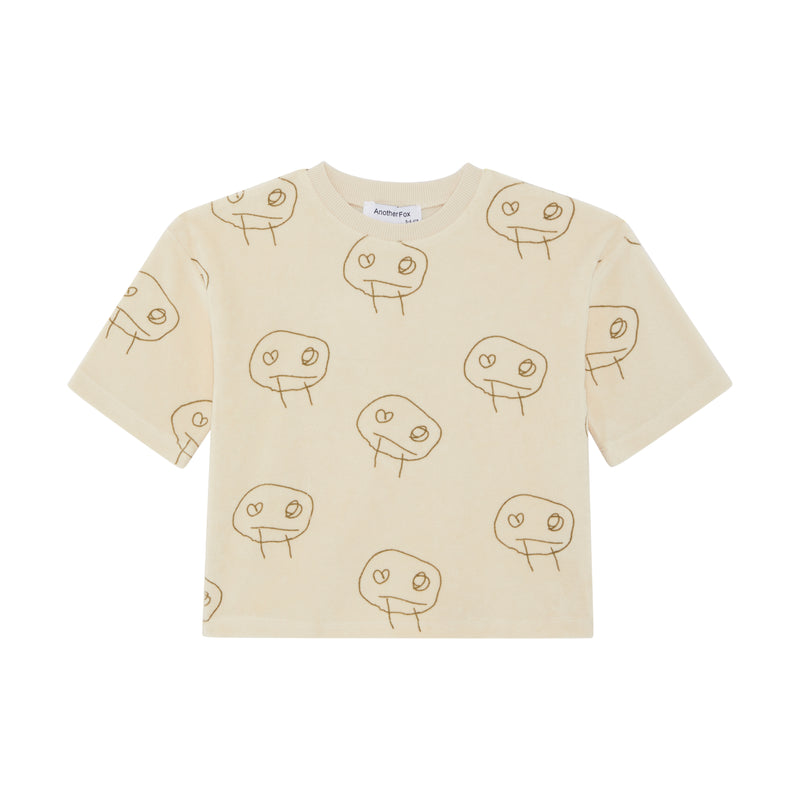 FREDS FACE TERRY TOWEL TEE
