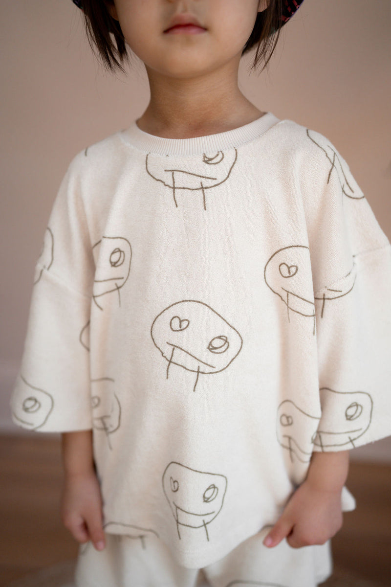 FREDS FACE TERRY TOWEL TEE