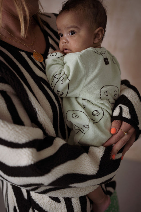 FREDS FACE TERRY TOWEL BODYSUIT
