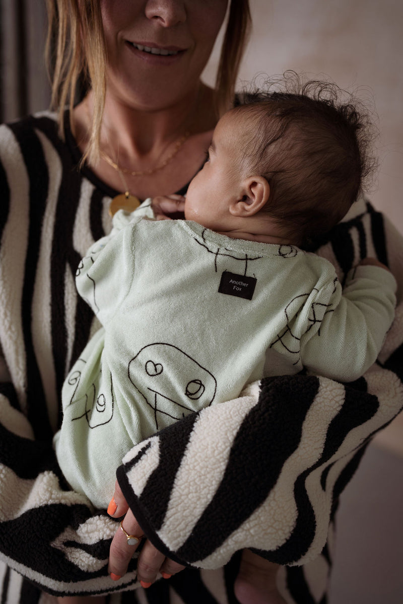 FREDS FACE TERRY TOWEL BODYSUIT