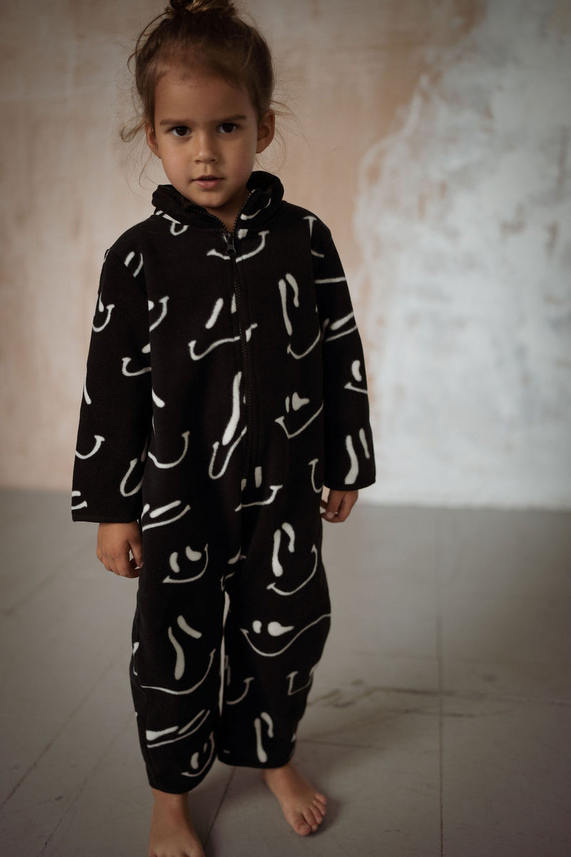 WAVY GRIN POLAR FLEECE KIDS ALL IN ONE