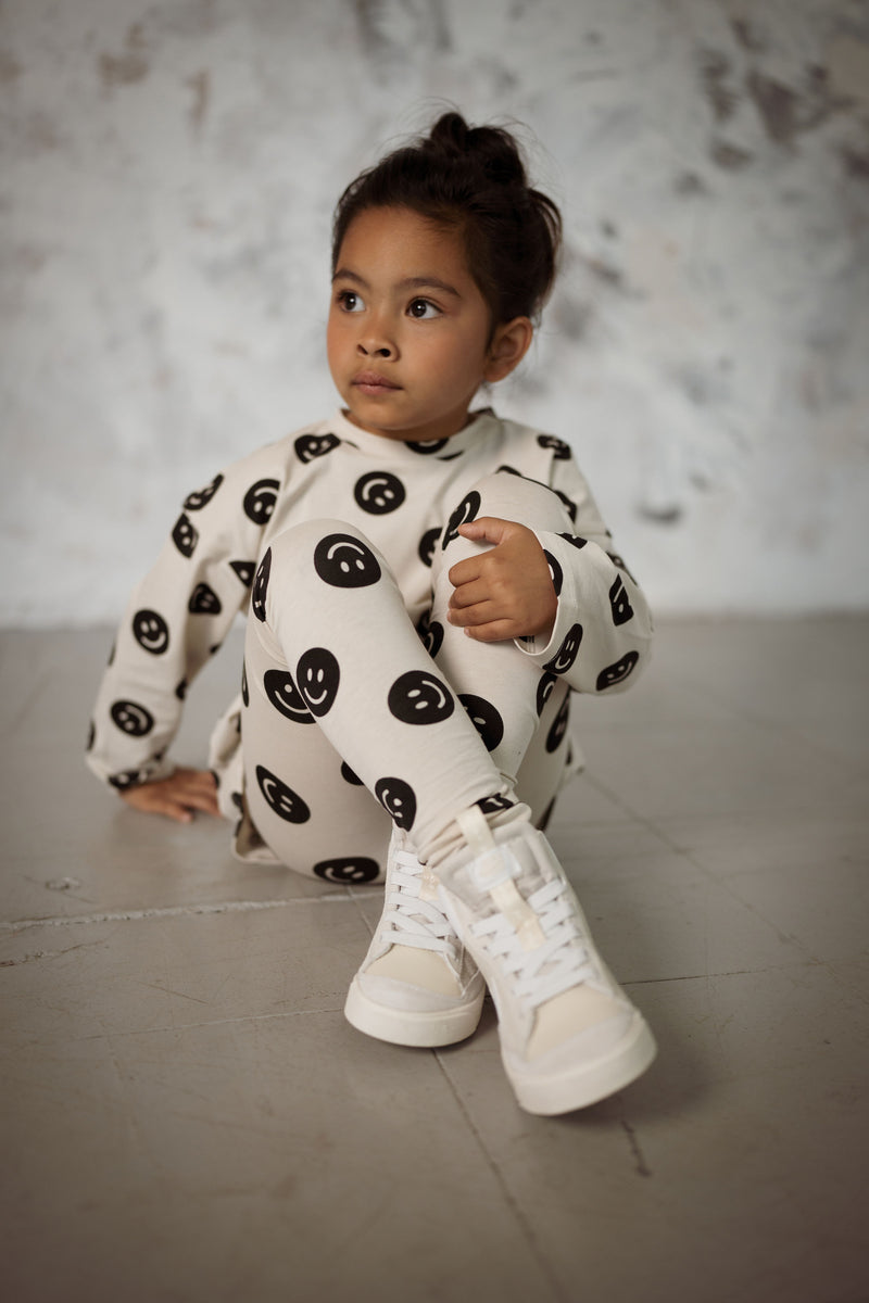 SMILE ON REPEAT BABY LEGGINGS