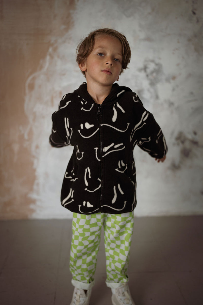 WAVY GRIN POLAR FLEECE KIDS HOODY