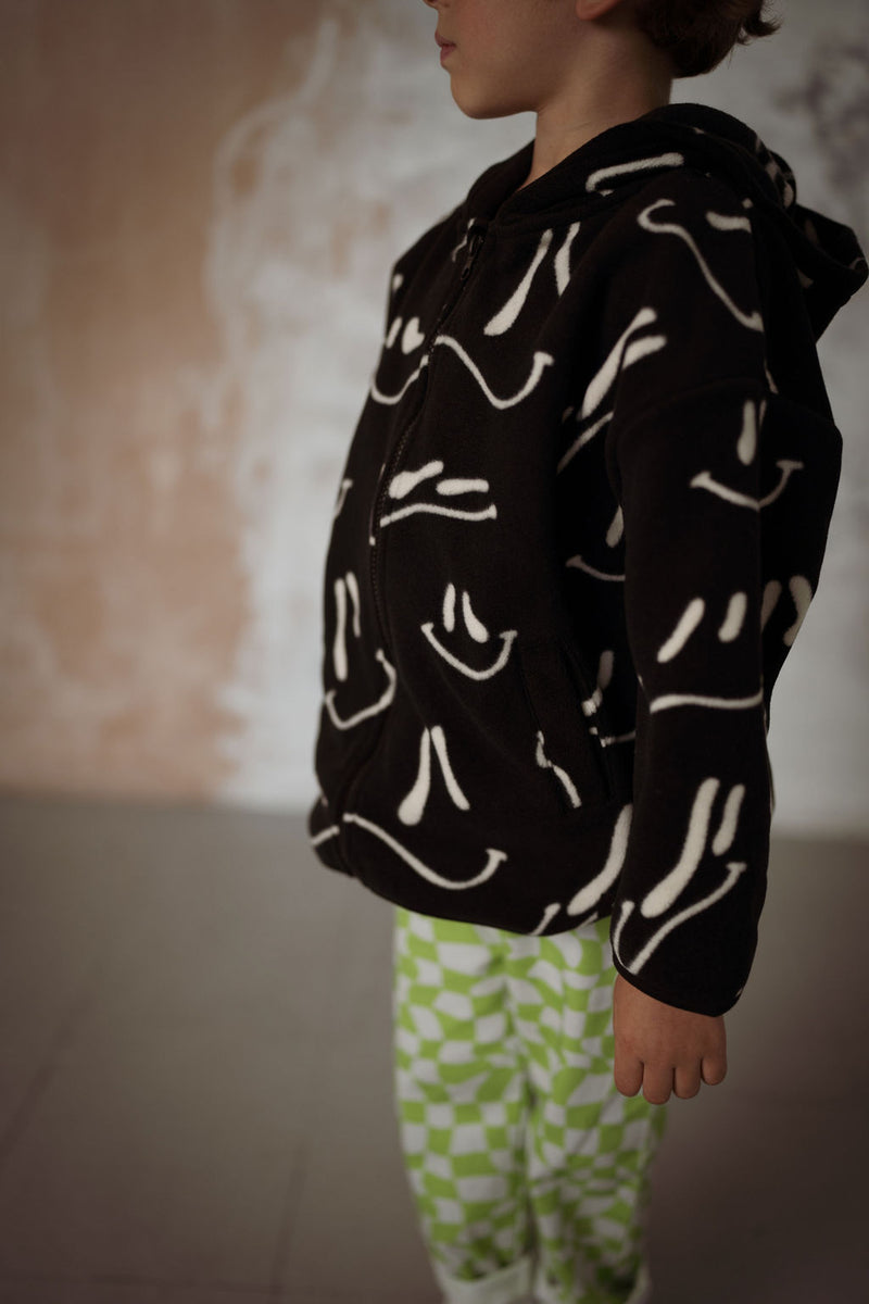 WAVY GRIN POLAR FLEECE KIDS HOODY