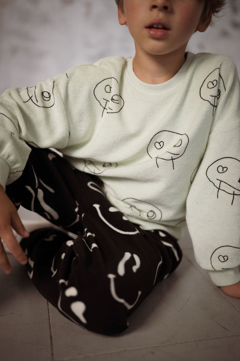 WAVY GRIN POLAR FLEECE KIDS PANTS
