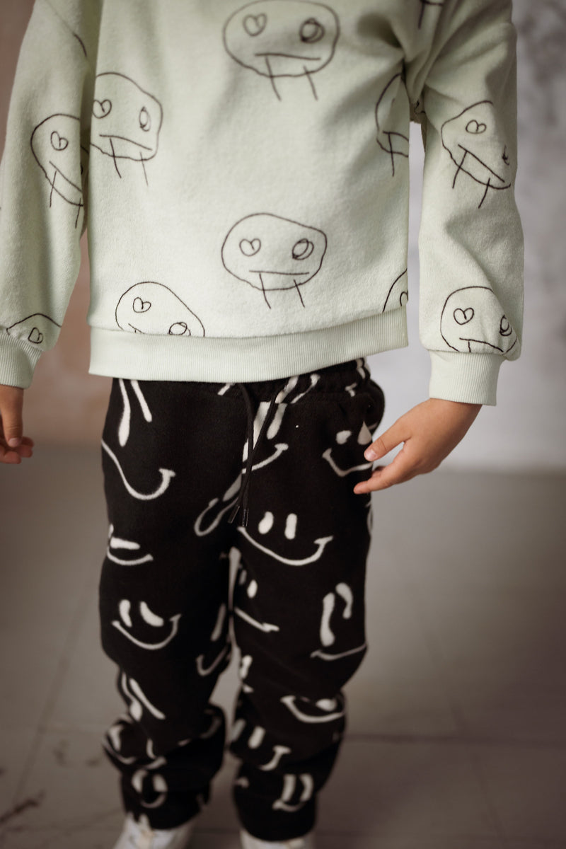WAVY GRIN POLAR FLEECE KIDS PANTS