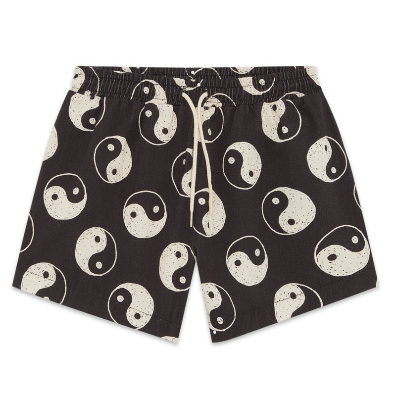 YIN YANG WOVEN SHORTS