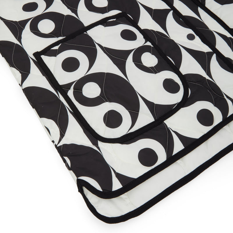 YIN YANG QUILTED WOMENS COAT