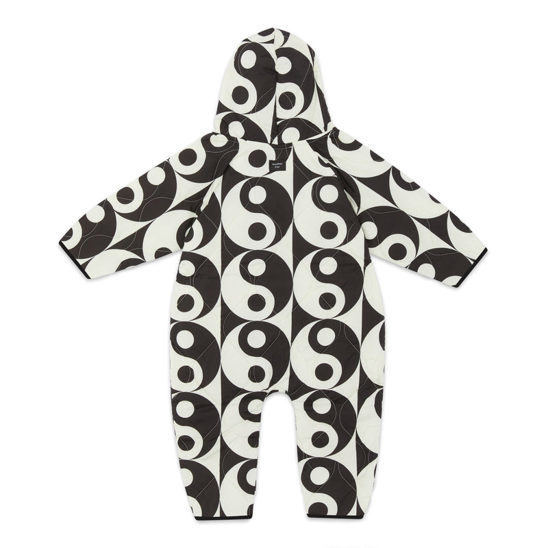 YIN YANG QUILT BABY PRAMSUIT