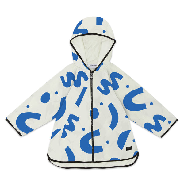 ABSTRACT HERO QUILTED KIDS COAT