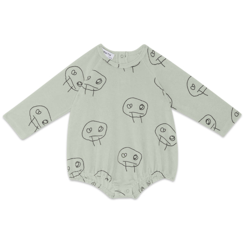 FREDS FACE TERRY TOWEL BODYSUIT